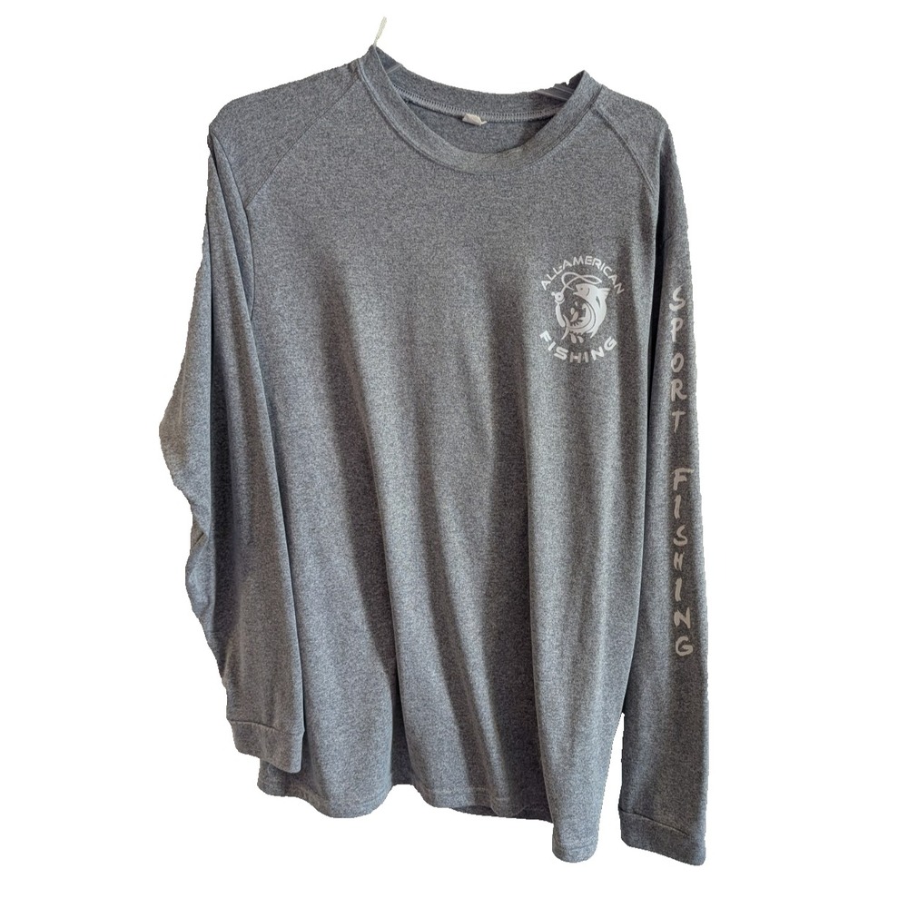 Bass Fishing Long Sleeve T-Shirt Fisherman Camping Hobby Angler Lake‎ River PFG